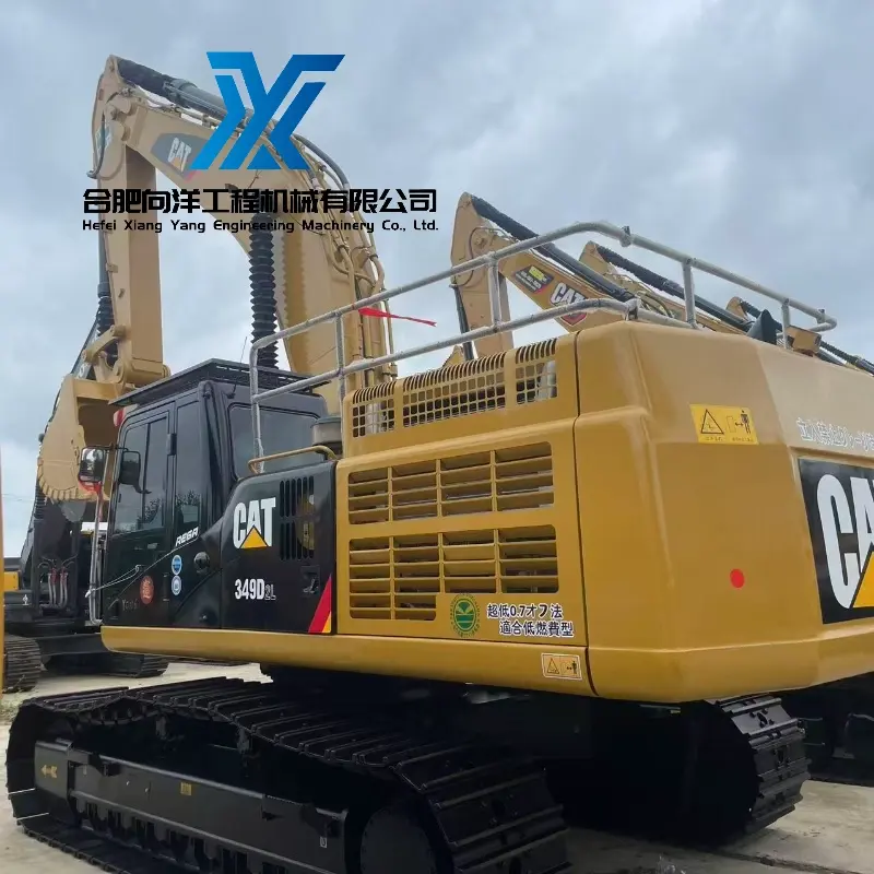 Caterpillar 349D2L Excavator for Sale – Reliable Second-Hand Equipment with Complete Maintenance Records
